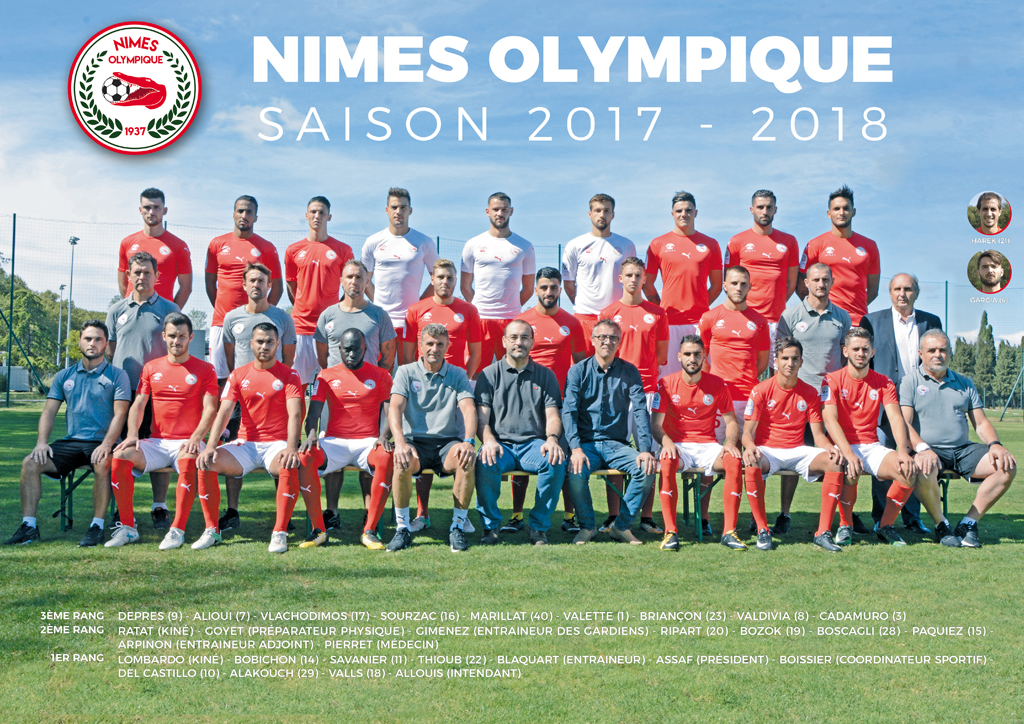 Nimes Olympique Effectif